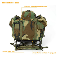 Sac à dos tactique de survie et d'entraînement camouflage personnalisé en gros, grand format