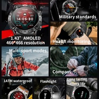 Nuevo Reloj Inteligente para Hombre, Llamadas Bluetooth, Resistente al Agua, Monitor de Ritmo Cardíaco y Presión Arterial, Reloj Deportivo Inteligente
