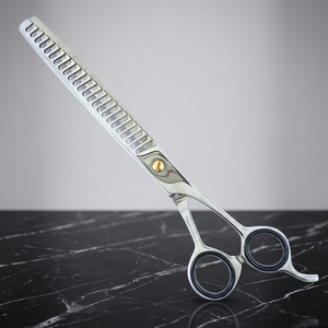 CISEAUX DE TOUSSURE PROFESSIONNELS POUR CHIENS DE 6,5 POUCES, LES PLUS VENDUS, DROITS, AFFÛTÉS, POUR DROITIERS, ET CISEAUX À EFFILER - Product Image 4