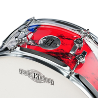 Acoustic Drum Set Professional Grade 5 Piece Jazz Style Kit with Premium Shell Construction and Stable Hardware