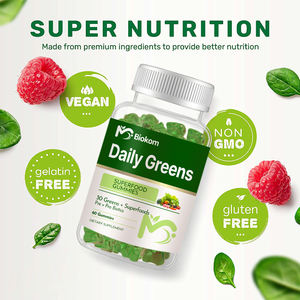 فاكهة وخضروات اللبان مكملات غذائية فاكهة وخضروات عضوية فيتامين غامق أخضر - Product Image 4