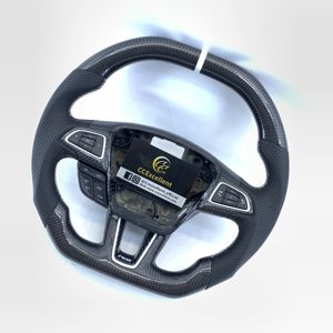 Volante de Fibra de Carbono Real para <span class=keywords><strong>Ford</strong></span> Focus MK3/MK3 <span class=keywords><strong>RS</strong></span>/MK3 ST/SE 2015 2016 2017 2018, en Oferta, Precio Bajo Profesional - Product Image 5