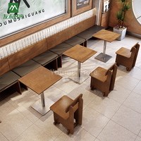 Meubles commerciaux sur mesure, banquettes en bois pour restaurants, tables et bancs pour pâtisseries, tables et chaises pour cafés