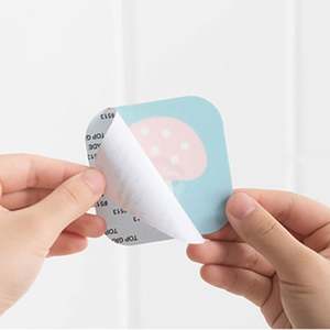 Cartoon <b>Hook</b> For <b>Kitchen</b> Bathroom PVC Self-adhesive Traceless Multi-functional Strong <b>Hooks</b> - Product Image 6