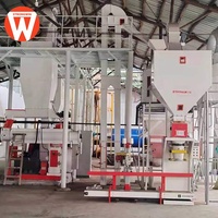 Nouvelle ligne de production de granulés d'aliments pour volailles à haute productivité, équipement agricole automatique, machine 10t/h, moteur Siemens