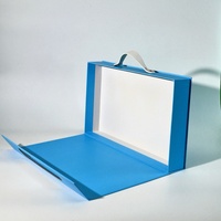 Boîte rigide en carton gris en forme de livre, écologique et personnalisée, pour cadeaux et artisanat, avec fermeture magnétique, doublure en coton, impression UV quadricolore/à chaud