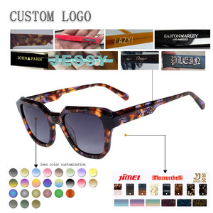 Fashion Rectangle <b>Sunglasses</b> Full Rim Gradient Lenses 100% UV Protection Unisex Adult Sun Protection - Product Image 2