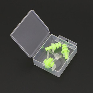 Hochwertige Silikon-Nasen clips Wasserdichte Schwimm nasen stopfen Ohr stöpsel für Erwachsene Kinder, Ohr nasen schutz - Product Image 6