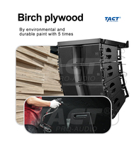 Sistema de Altavoces Line Array Profesional de 2 Vías con Dos Altavoces de 10 Pulgadas de Rango Completo, Equipo de Sonido para Escenario, Fábrica de Altavoces