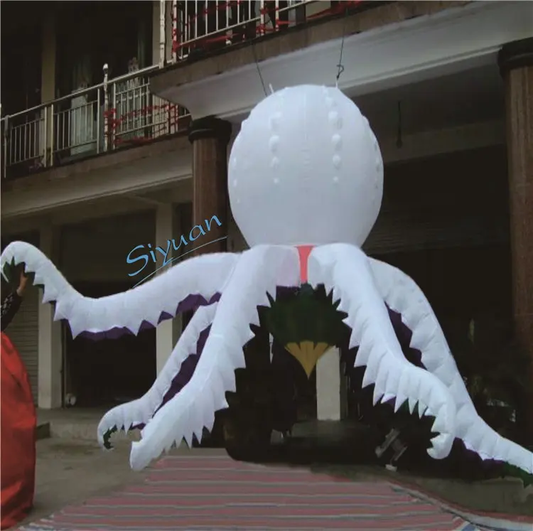 Customized Inflatable Toys Outdoor Cartoon Lovely Cute Octopus Character