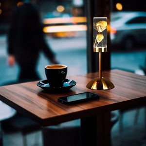 LED Table Lamp Creative Dimming Night Light Immortal Flower Desk Lamp for Bedroom Bedside Atmosphere Lamp Decorative Ornaments - Product Image 5