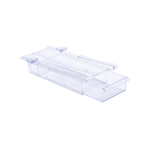 Cheap Price Transparent Stackable Food Storage Box Bins Refrigerator Organizer Drawer