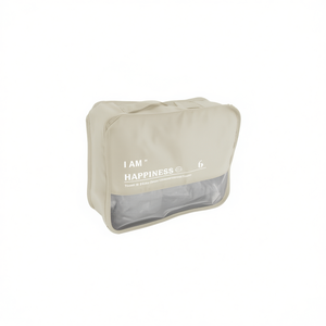 Beige Medium Travel <b>Storage</b> Bag 34*29*12cm-for Clothes <b>Storage</b> - Product Image 1
