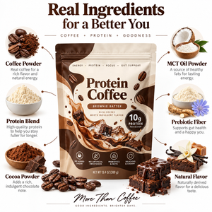 Crème protéinée pour café à marque privée, adaptée au régime cétogène, sans sucre, avec poudre d'huile MCT pour la peau et les cheveux - Product Image 2