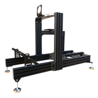 Vente directe usine – Cockpit de simulation de course 40120 en aluminium de haute qualité avec personnalisation pour simulateur de course VR