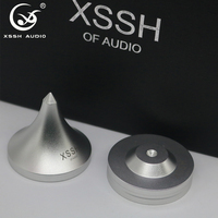 YIVO XSSH HiFi Hoparlör Sivri Uçları Alaşımlı Titreşim Yalıtım Ayak Pedleri CD Çalar Amplifikatör Subwoofer Şok Emici Stand Ayakları