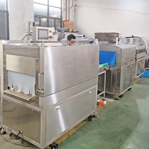 Línea de Envasado al Vacío para Cortes Primales de Carne de Res de Alta Resistencia con Máquina de Sellado al Vacío por Banda, Túnel de Termoencogimiento por Agua Caliente y Estación de Secado por Aire - Product Image 5
