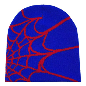 <span class=keywords><strong>Bonnet</strong></span> Y2K en gros, motif toile d'araignée gothique, tricoté, unisexe, chaud pour l'hiver, décontracté, pour l'extérieur, style <span class=keywords><strong>bonnet</strong></span> court - Product Image 6