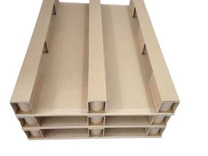 พาเลทกระดาษน้ำหนักเบาแบบยุโรปสำหรับงานหนักพาเลทกระดาษทนทานต่อการใช้งานรีไซเคิลได้แบบ100% - Product Image 3