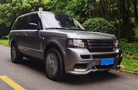 Matériau en résine Runde pour 2002-2015 Land Rover RANGE ROVER L322 Kit de carrosserie HAMANN modifié pare-chocs avant lèvre arrière tuyaux d'échappement