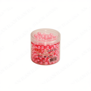 Perle di Ilatone 8mm 80g Rosa per Creazione di Gioielli - Product Image 2