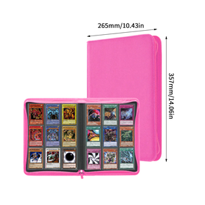Premium 9 Pocket Customized <strong>for</strong> <strong>Pokemoned</strong> Trading <strong>Card</strong> Binder 20 Pages PU Leather Photo <strong>Album</strong> <strong>for</strong> 360 <strong>Cards</strong> - Product Image 3