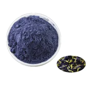 Factory Supply Blue Powder Dried Butterfly Pea Flower Extract Powder