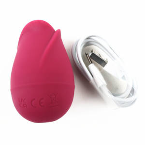 Venta al por mayor forma de flor Rosa carga USB clítoris pezón <span class=keywords><strong>tetas</strong></span> coño vagina vibrador masaje adulto juguete sexual para mujeres Sexual divertido - Product Image 5