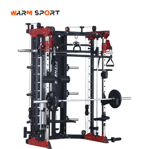 סיטונאי מסחרי לשימוש ביתי פלדה סמית 'כוח מתלה עם הרמת משקולות מספסל חם מותג - Product Image 1