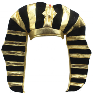 Sombrero de Faraón Egipcio Antiguo, Disfraz de Hatshepsut, Cosplay, Fiesta de Halloween, Sombrero de Rey Faraón Egipcio, Sombrero de Disfraz de Rey <span class=keywords><strong>Tut</strong></span> - Product Image 4