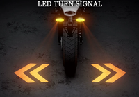 Lampe de projection LED YD pour nouvelles motos Indicateur de flash séquentiel avec DRL ambre et clignotant Underglow