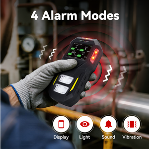 Bossean 4 em 1 Multi Gás Leak <span class=keywords><strong>Detector</strong></span> CO H2S O2 LEL para Mineração Plantas ATEX Certificação CE - Product Image 2