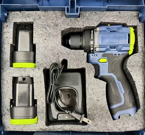 Taladro Atornillador Compacto de Impacto de 10 mm, Inalámbrico, con Batería Intercambiable, Mini Taladro sin Escobillas para Herramientas Industriales - Product Image 1