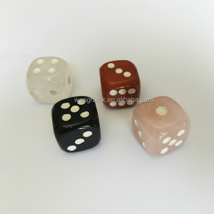 Fourniture de pierres précieuses/quartz dés carrés colorés 25mm/38mm/50mm - Product Image 1