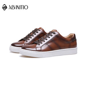 Baskets en cuir pur personnalisées de luxe de haute qualité pour hommes - Product Image 6