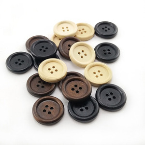 Deepeel BP003 11-15Mm Tự Làm Áo Len Áo Khoác Phụ Kiện May Mặc Nút Gỗ Tròn 4 Lỗ Tự Nhiên - Product Image 5