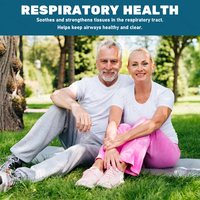 Capsule OEM/ODM de désintoxication et de nettoyage des poumons pour la santé respiratoire, le soulagement du mucus et le bien-être naturel
