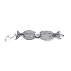 Bracelet en perles en acier inoxydable 316L plaqué or PVD, bijoux durables et résistants pour femmes - Product Image 1