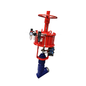 วาล์วป้องกันการกัดกร่อน ปิด-เปิดอัตโนมัติ ทนอุณหภูมิสูง WC6 WC9 Dn65 2500LBS ซีลแบบ Globe สำหรับสถานีไฟฟ้า - Product Image 6