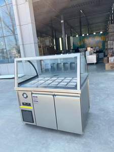 سلطة فواكه RTK من الفولاذ المقاوم للصدأ ، عرض ثلاجة سلطة كونترتوب ، معدات التبريد - Product Image 6