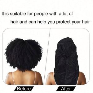 Gorro de Satén para Mujer, Diseño Elegante, para Cabello Largo, Ajustable con Lazo, para Uso Diario en Exteriores, Envío Rápido, Venta al Por Mayor, Todas las Temporadas - Product Image 2