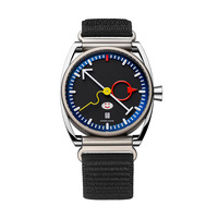 Montre mécanique automatique très vendue, montre durable, montres-bracelets pour hommes, mouvement automatique à remontage automatique, étanche, affichage de la date