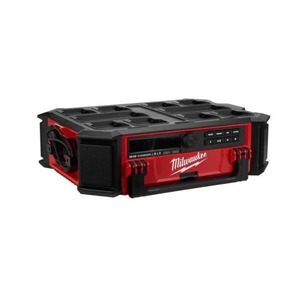 Radio Bluetooth Milwaukee M18 PRC-0 PACKOUT avec chargeur 90W, son pour chantier - Product Image 1