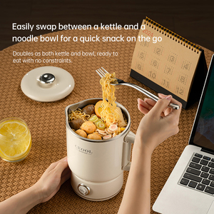 Nouvelle bouilloire électrique personnalisée de 0,9 à <span class=keywords><strong>1</strong></span> L pour une ébullition rapide de l'eau, bouilloire intelligente en acier inoxydable, chauffe-eau pour hôtel - Product Image 4