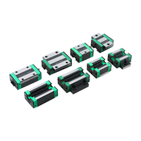 Rail de guidage linéaire HGR20 Grade P 100-6000mm avec blocs HGH20CA HGW20CC Chariot carré/à bride pour machine de fraisage CNC