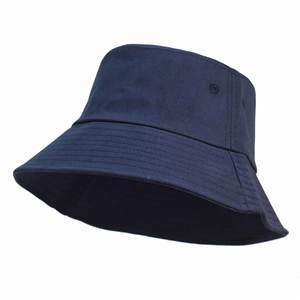 Sombrero de pescador de algodón 100% al por mayor para hombres y mujeres sombrero de cubo de Color sólido para pesca esquí casual al aire libre protección solar - Product Image 2