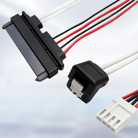 Harga Pabrik Grosir Kabel Daya Data Komputer Kecepatan Tinggi 22P SATA 7+15P 22pin ke 4pin Power SATA HDD