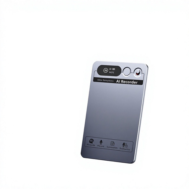 PLAUD NOTEstyle Cross-border Voice Recorder AI Card-type Recording Pen 152-language Translation Aluminum Alloy Model FW920