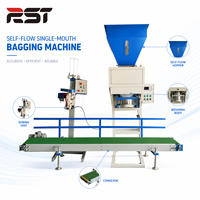 Machine d'emballage et de remplissage entièrement automatique pour sacs ouverts, pour applications alimentaires et chimiques, ensacheuse de granulés 15kg 20kg 50kg