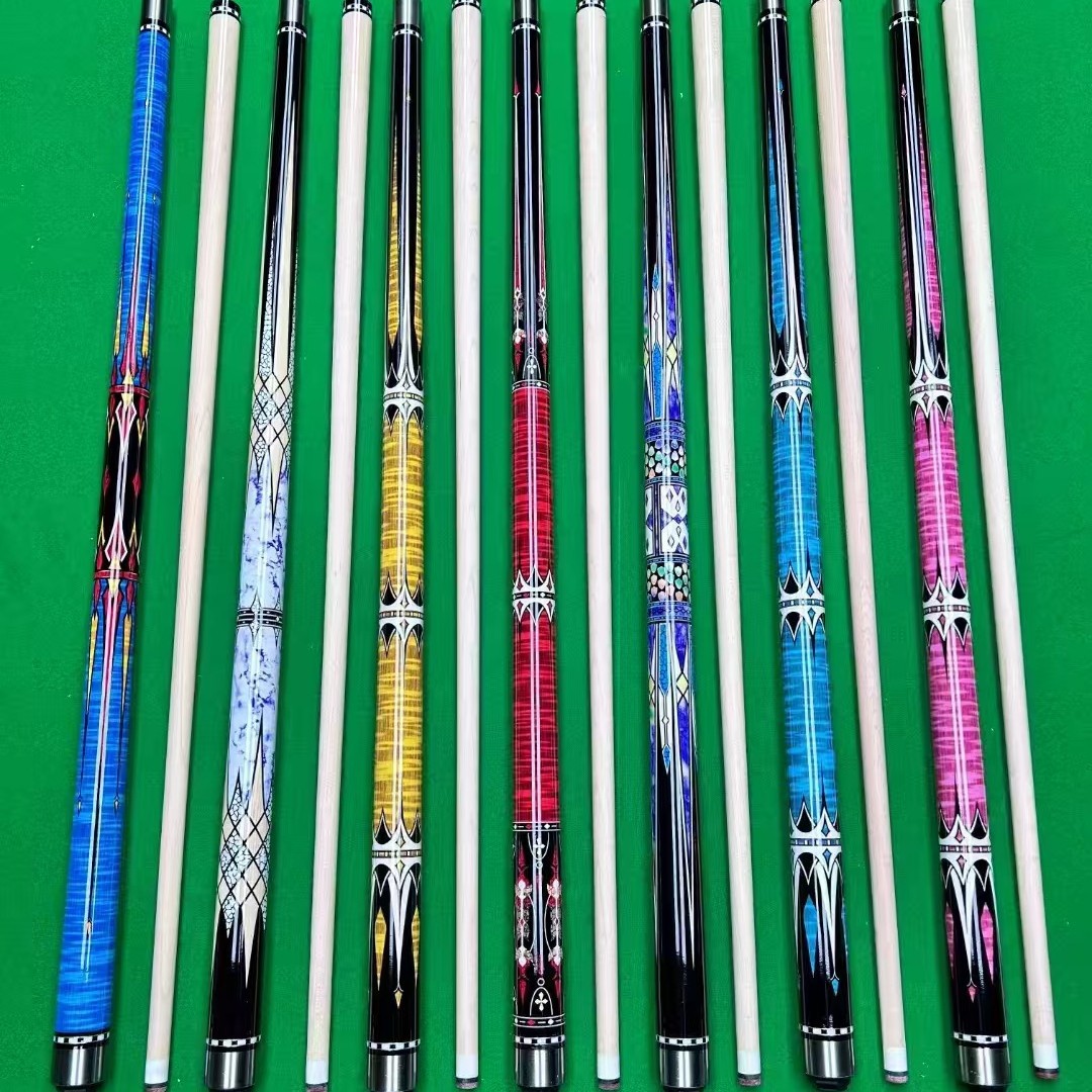 For custom nine-ball cue designs, please contact customer service.